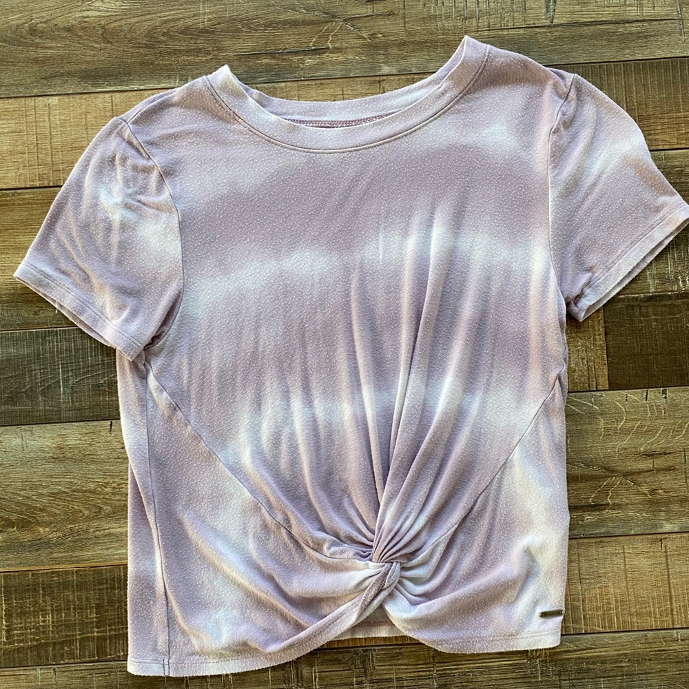 Hollister front knot t-shirt
